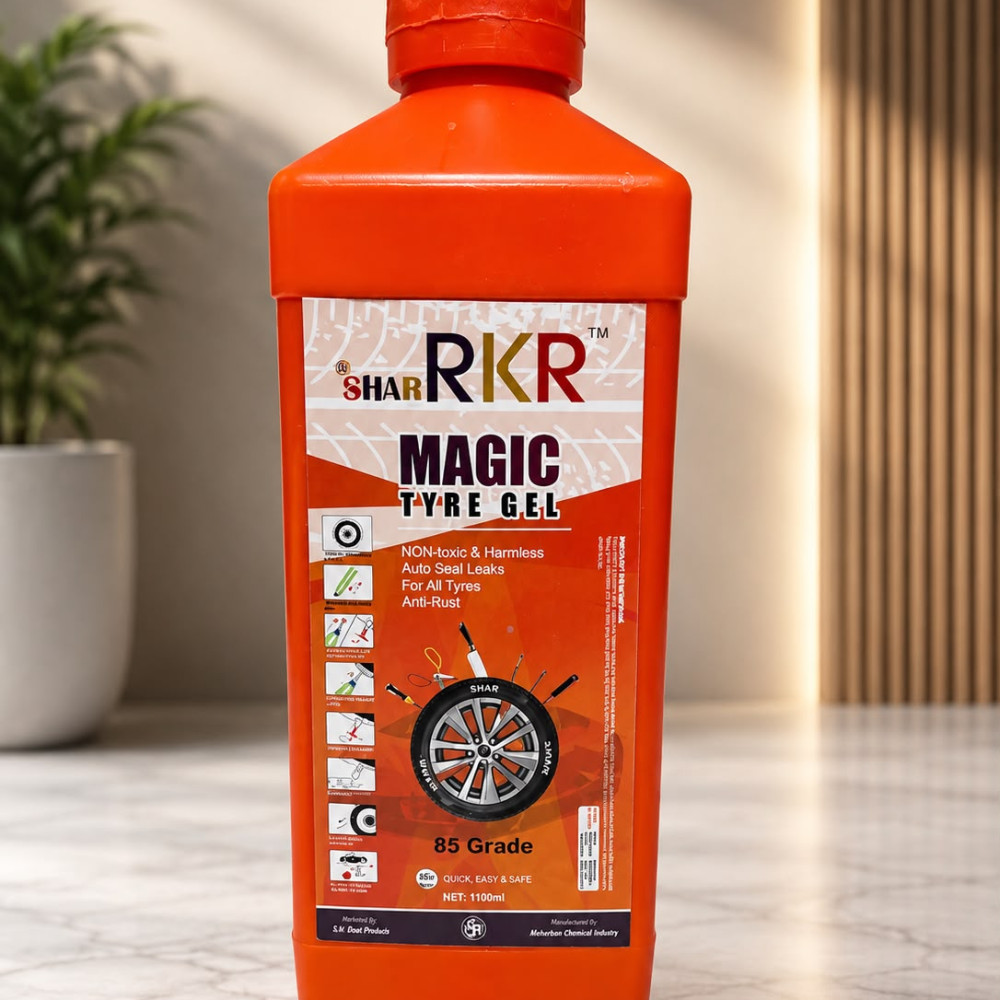 (Special Quality For Commercial Use) SHAR RKR Magic Tyre Gel – 85 Grade (1100ml)