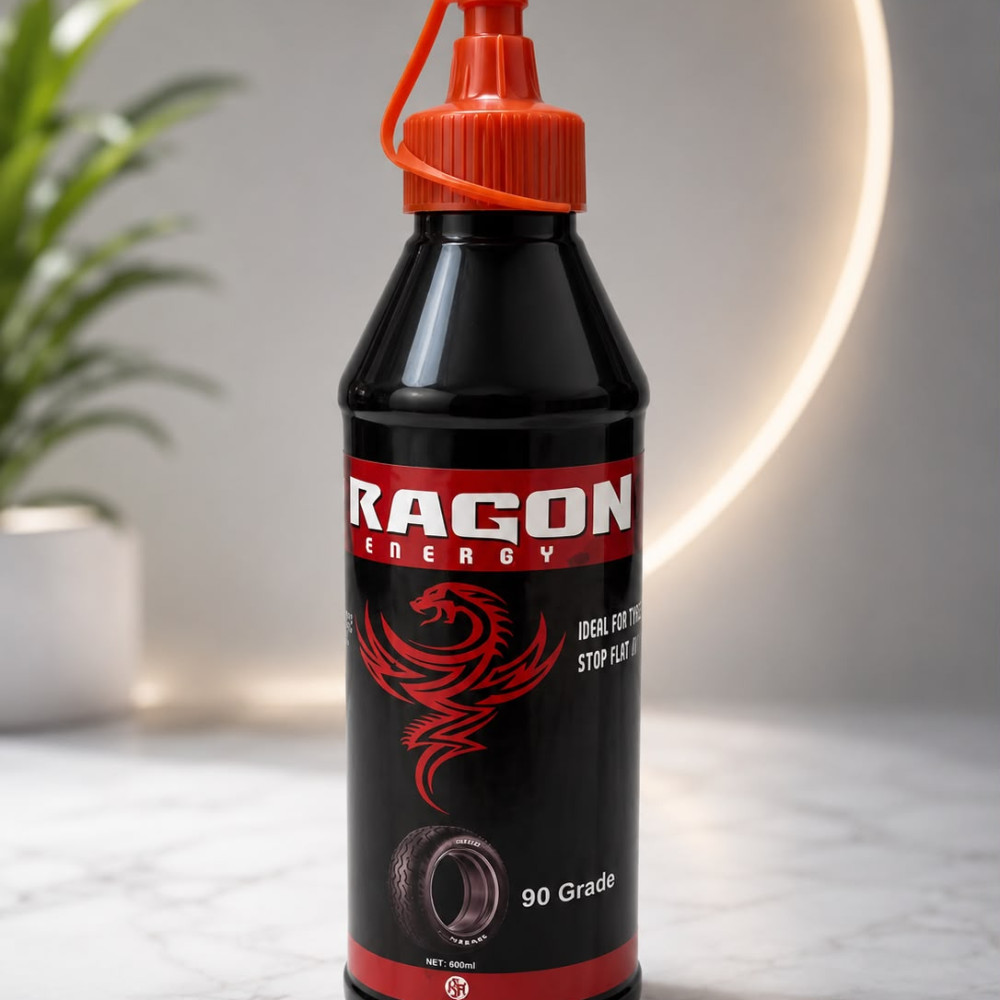 (Premium Personal Use) RAGON Energy 90 Grade Tyre Sealant – 600ml