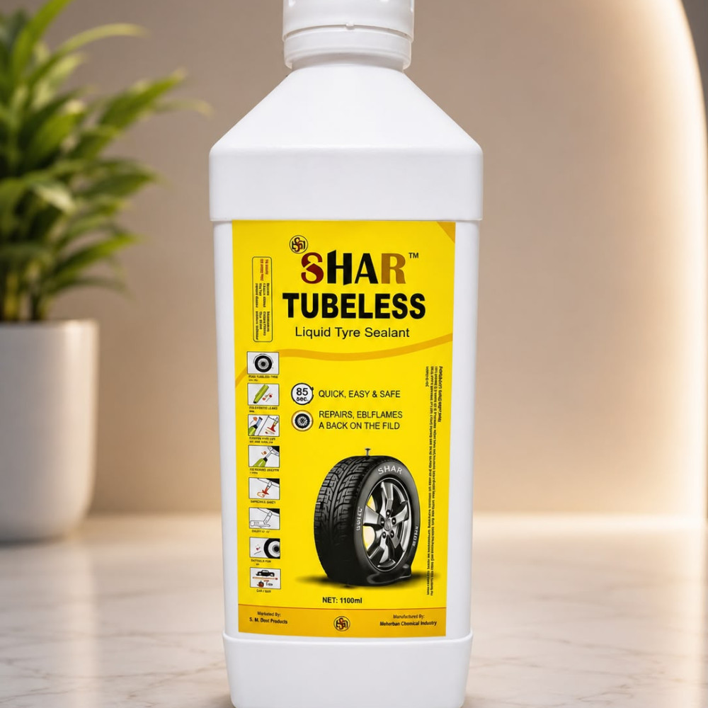 (Special Quality For Personal Use) SHAR Tubeless Liquid Tyre Sealant – 1100ml